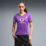 BVB PUMA Borussia Dortmund 26/27 derde voetbalshirt voor Dames, Geel/Paars, Maat XL