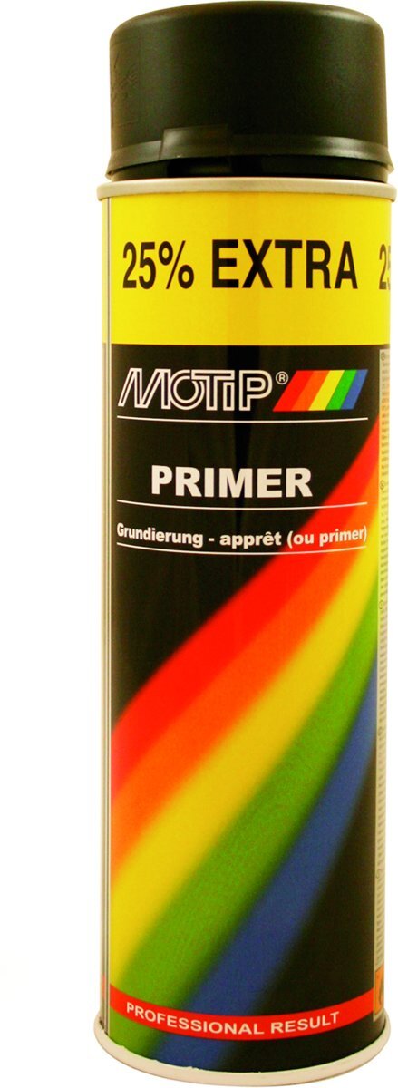 Motip spray 500ml primer zwart