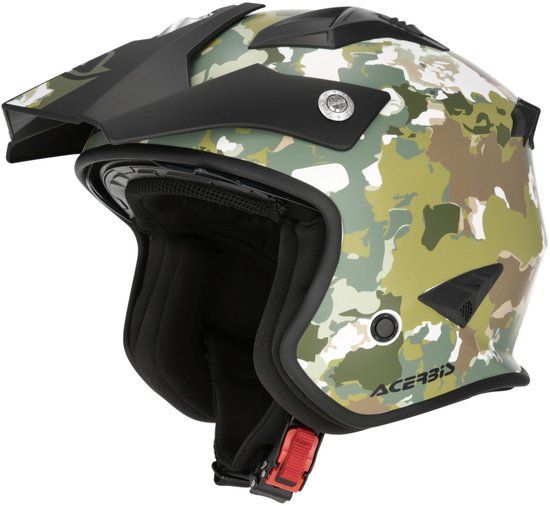 Acerbis Aria Sport Camo Jethelm Groen Mat M