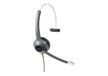 Cisco 521 Headset Filaire Bandeau Bureau/callcenter USB Type-C Zwart, Grijs