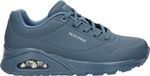 Skechers Uno - Stand On Air Dames Sneakers - Blauw