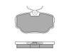MEYLE Bremsbelagsatz, Scheibenbremse 0252345816 Hinterachse | Compatibel met: LAND ROVER DISCOVERY II, LAND RANGE II