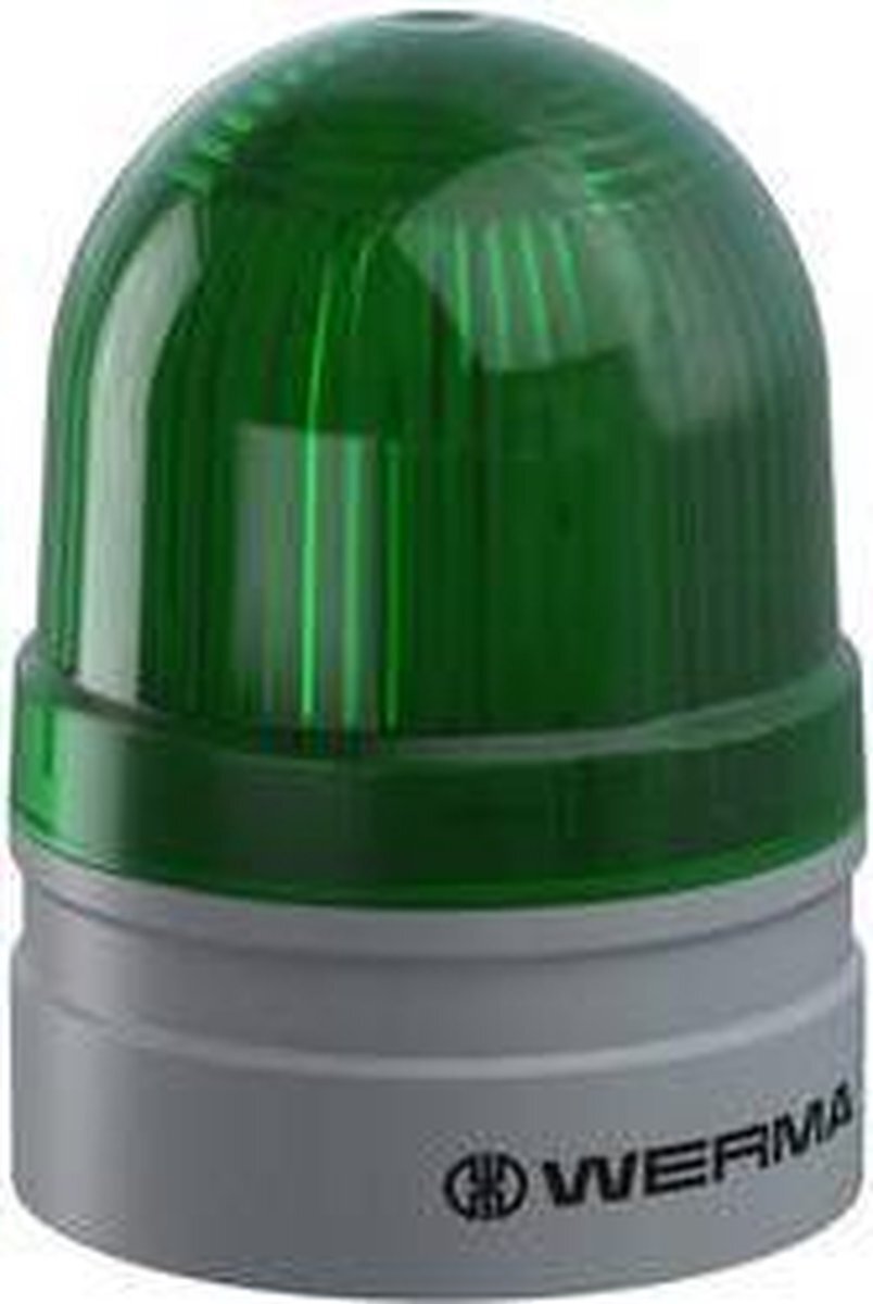 Werma Signaltechnik Signaallamp Mini TwinLIGHT 24VAC/DC GN 260.210.75 Groen 24 V/DC