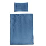 roba Kinderbeddengoed Seashells Indigo 100 x 135 cm