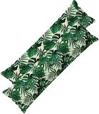 vidaXL - Kussensloop - 2 stuks - Houten Bladpatroon - 40 x 145 cm - Polyester