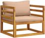vidaXL Fauteuil modulaire avec coussins