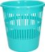 Plasticforte Afvalemmer - 10 liter - 28 cm - kunststof - blauw - prullenmand