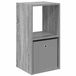 vidaXL Nachtkastje Grijs Sonoma 35 x 32 x 68,5 cm Bewerkt hout