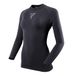 REBELHORN Freeze II Lady Thermo Jersey voor dames, lange mouwen, verkoelend thermisch ondergoed, vochtafvoer, ademend, compressiezones, thermomotorwielkleding
