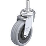 Blickle LRA-VPA 75K-GS10 Zwenkwiel Wieldiameter: 75 mm Draagvermogen (max.): 60 kg 1 stuk(s)