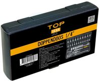 Topgear doppendoos 1/4" - 45-delig