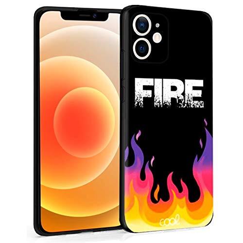 COOL SMARTPHONES & TABLETS ACCESSORIES Cool beschermhoes voor iPhone 12 Mini Cartoon Fire