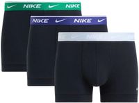 Nike Essential Cotton Stretch Trunk Boxershorts 3-pack Heren - Zwart, Blauw, Maat M