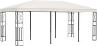 vidaXL Prieel 3x6m Stof Crème