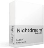 Snoozing Badstof Hoeslaken - Lits-jumeaux (160x200 of 140x210/220 cm) - Wit