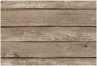 Cosy & Trendy Sets de table - brun - impression planches en bois - PVC