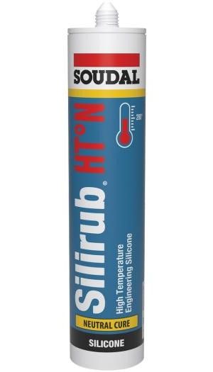 Soudal Silirub HTdeg N Zwart 300ml