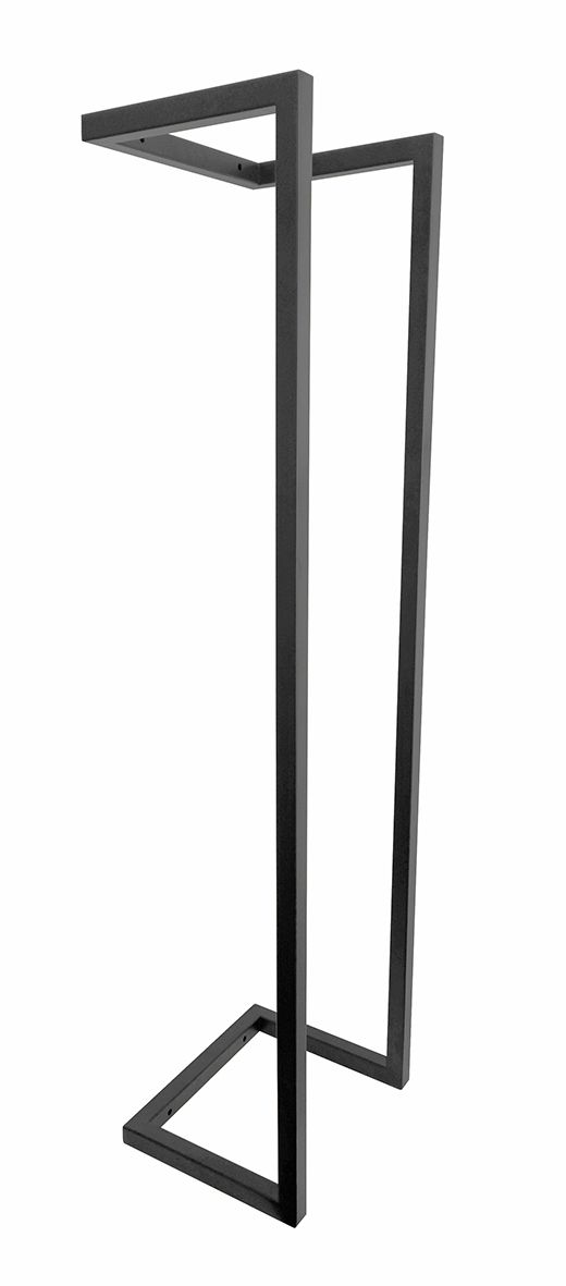 Wiesbaden Loft Handdoekrek - 95 x 25 x 20 cm - Gunmetal