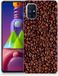 Samsung Galaxy M51 Étui en silicone grains de café
