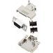 MH Connectors MHD45ZK9-DB9S-K D-sub connecteur femelle 45 ° Nombre de pôles : 9 Manchon à souder 1 pièce