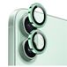 Northjo iPhone 17 Kit de protection d'objectif d'appareil photo - Vert