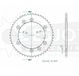 Esjot Couronne transmission Esjot pour moto Suzuki 125 Ts X 1984 à 1991 50 dts P 428