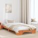 Maison Exclusive - Cadre de lit, brun chaud, 100 x 200 cm, fait de pin massif