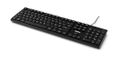 Nilox NXKBIT000012 USB-toetsenbord, licht en compact met Italiaanse lay-out, slijtvast, kabel 1,5 m, zwart toetsenbord, compatibel met Windows, Linux en Mac
