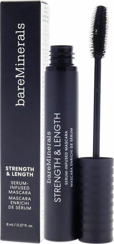bareMinerals Strength & Length Serum-Infused Mascara - Black - 8ml