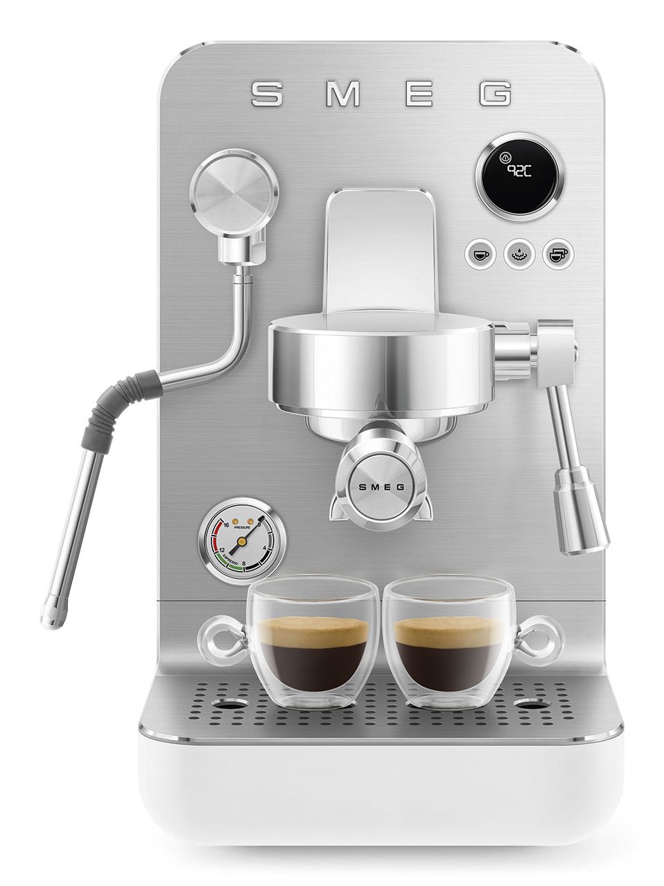 Smeg EMC02WHMEU Espressomachine - Minipro - Mat Wit