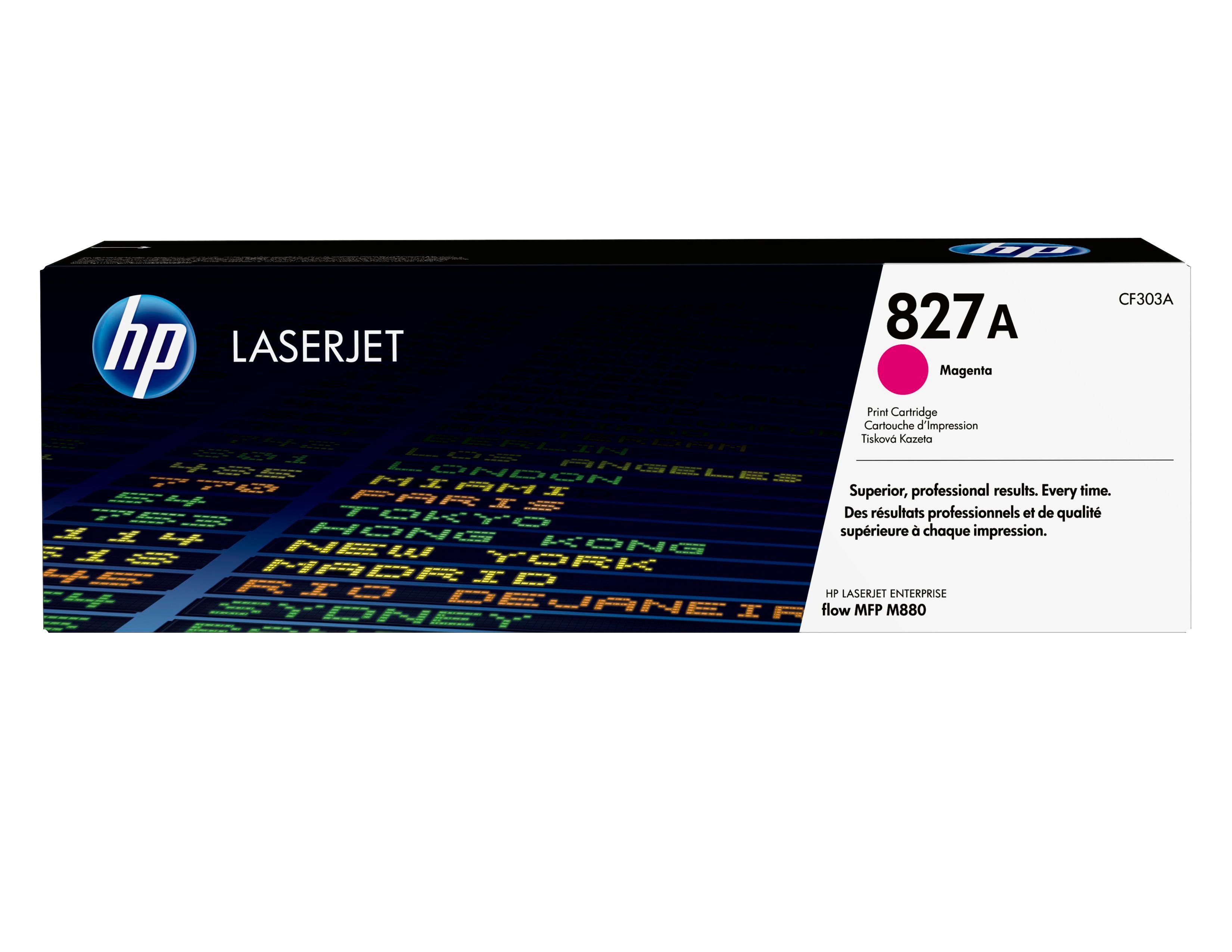 HP 827A Magenta Toner Cartridge - CF303A