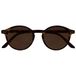 OPULIZE REY Zonneleesbril - Retro Rond Montuur - Matbruin Schildpadpatroon - Heren Dames - Veerscharnieren - S56-2 - +2.50