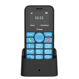 TTfone TT190 Big Button Basic Senior Onlocked Noodzaak Mobiele Telefoon - Eenvoudige Goedkoopste telefoon, (met docklader)