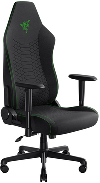 Razer Iskur V2 Gaming Chair - Black Fabric - 8886419354734
