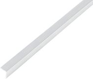Alberts 488543 hoekprofiel | zelfklevend | aluminium, chroom-look | 1000 x 25 x 25 mm