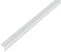 Alberts 488543 hoekprofiel | zelfklevend | aluminium, chroom-look | 1000 x 25 x 25 mm