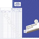 Avery Formulierboek 'Materiaalbestelling', A5, Wit/Geel