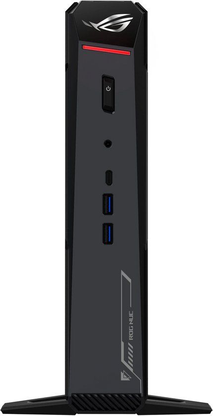 ASUS ROG NUC RNUC15JNK9X489A2 - Mini-PC - Intel Core Ultra 9 275HX - NVIDIA GeForce RTX 5080 - 32 GB DDR5 - 2 TB SSD - Wi-Fi 7 - Windows 11 Home - Zwart