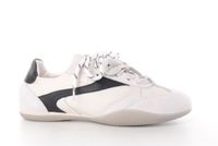 Bronx Dames Sneaker Parkerr Suède en Nylon Zwart/Wit