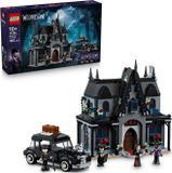 LEGO Woensdag 76786 Het Landhuis van Morticia, bouwset vanaf 10 jaar, met minipoppetjes, exclusief bij Cdiscount, inclusief landhuis en auto