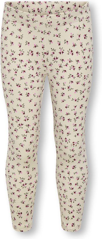 ONLY mini meisjes legging TRINNY Whitecap Gray Sia Open Ditsy Tight Fit