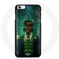 Maniacase Etui voor Iphone 7 Loki Thor Ragnarok met Helm Poster Character Series Season 1