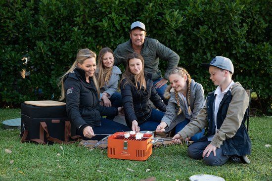 Intergard Barbecue draagbaar Cube