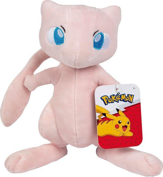 Pokémon - Mew Pluche Knuffel - 20 cm - Roze