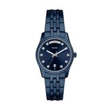 Fossil Scarlette ES5476 Montre Femme Acier Bleu Analogique