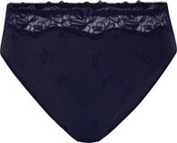 Hunkemöller Dames Lingerie Hoge slip Diva - Blauw - maat L