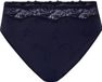 Hunkemöller Dames Lingerie Hoge slip Diva - Blauw - maat L