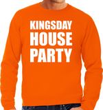 Bellatio Decorations Shoppartners Bv Koningsdag sweater / trui Kingsday house party oranje voor heren - Woningsdag - thuisblijvers / Kingsday thuis vieren XL
