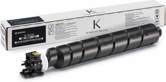 Kyocera TK-8335K Toner Cartridge - Black - Original - 25000 Pages - TASKalfa 3252ci