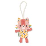 Lilliputiens Jeanne Le Chat Charm Bagagelabel Roze 16 cm